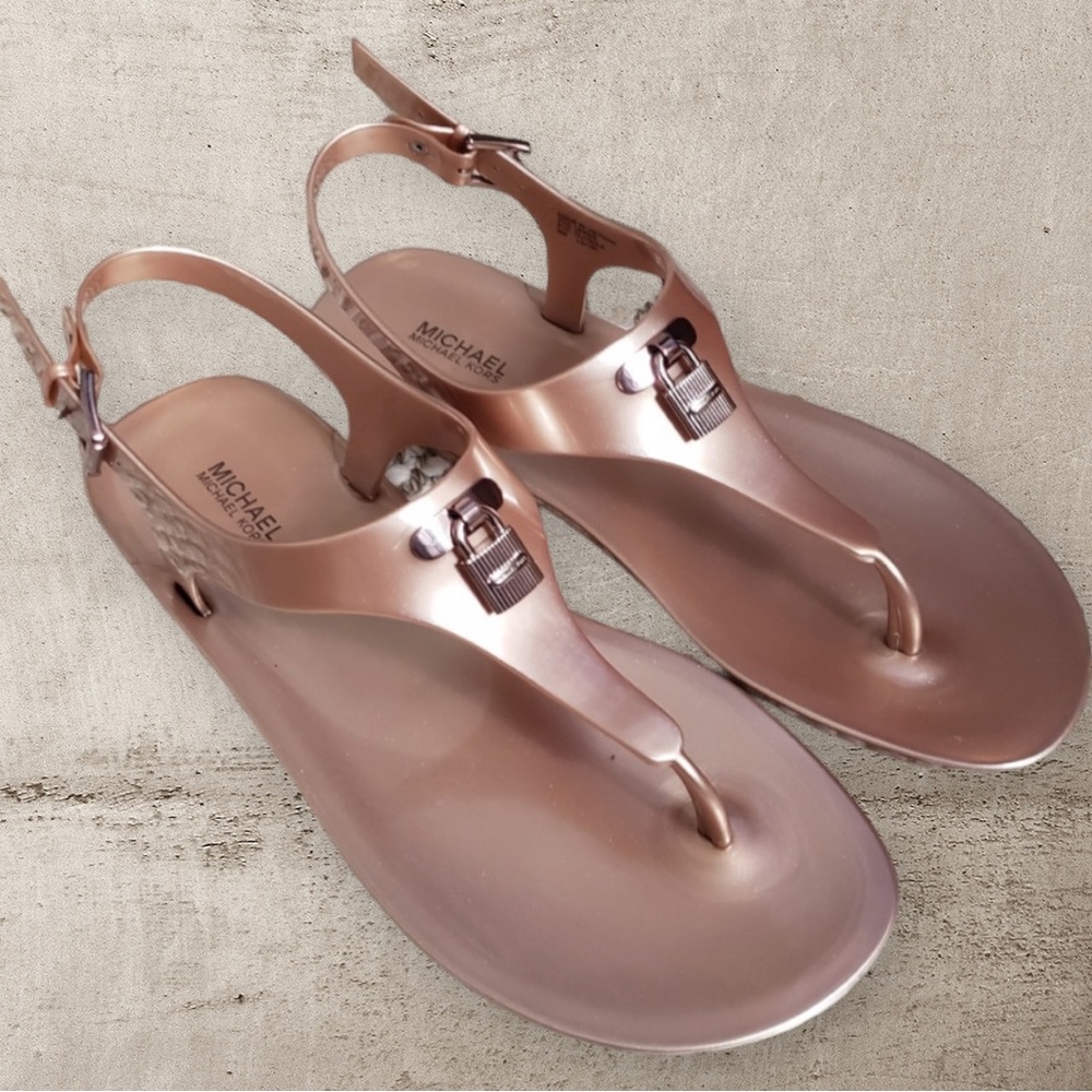 Michael Kors Jelly Thong Sandals